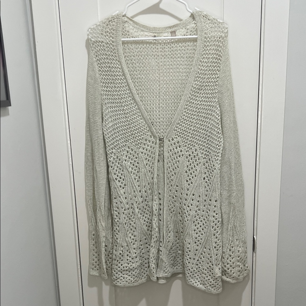 Cozy Cream Knit Cardigan